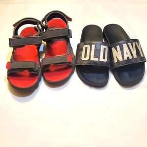 Kids boy sandals, size 2.